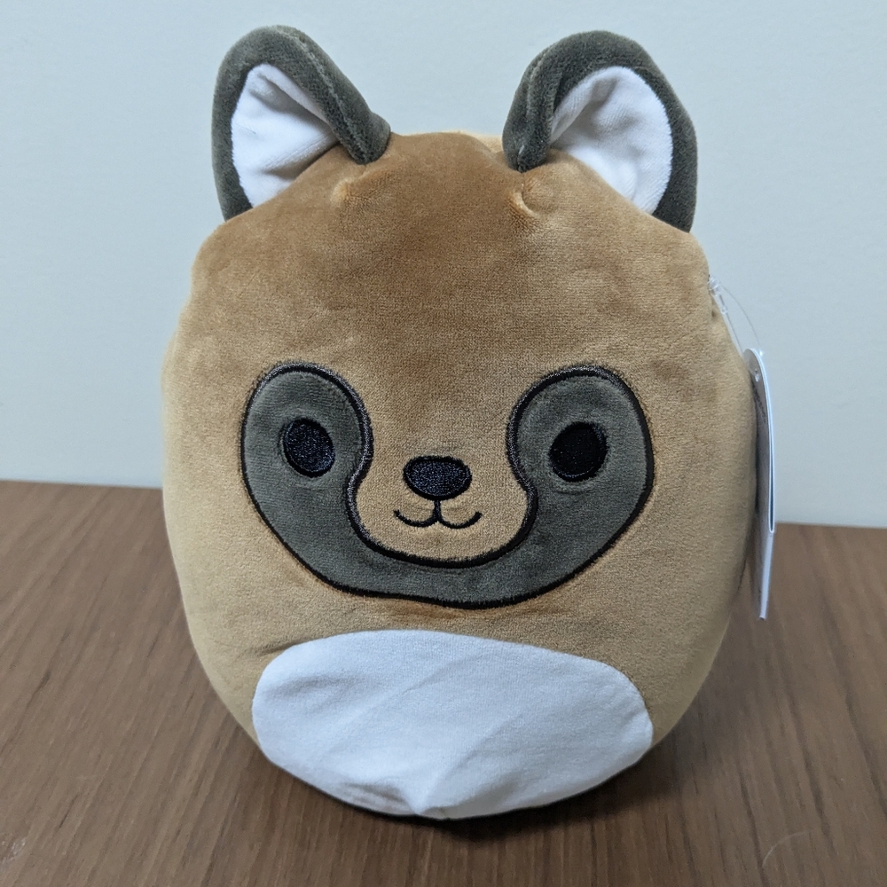 BNWT 8" Tanuki Raccoon Dog Adopt Mee Squishmallow Plush Toy